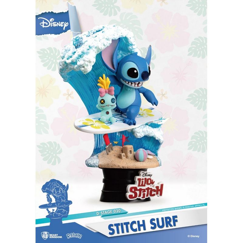 Фигурка Beast Kingdom Lilo and Stitch (Surf)