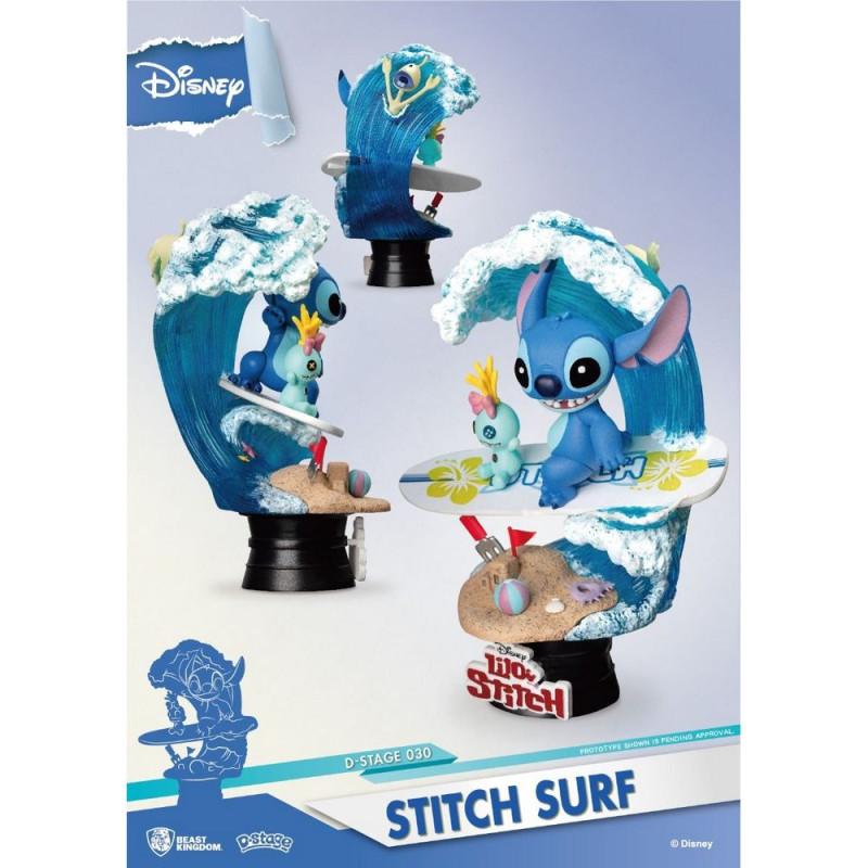 Фигурка Beast Kingdom Lilo and Stitch (Surf)