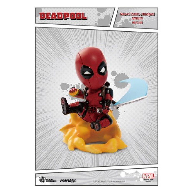 Фигурка Beast Kingdom Marvel Mini Egg Attack - Deadpool Ambush