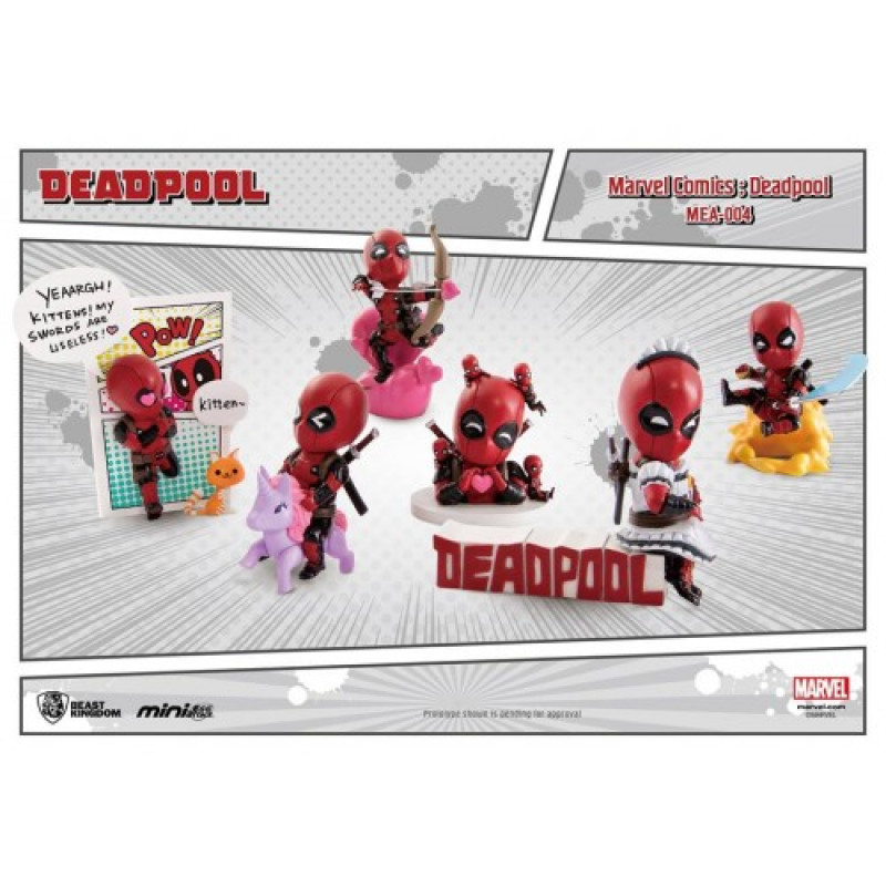 Фигурка Beast Kingdom Marvel Mini Egg Attack - Deadpool Ambush