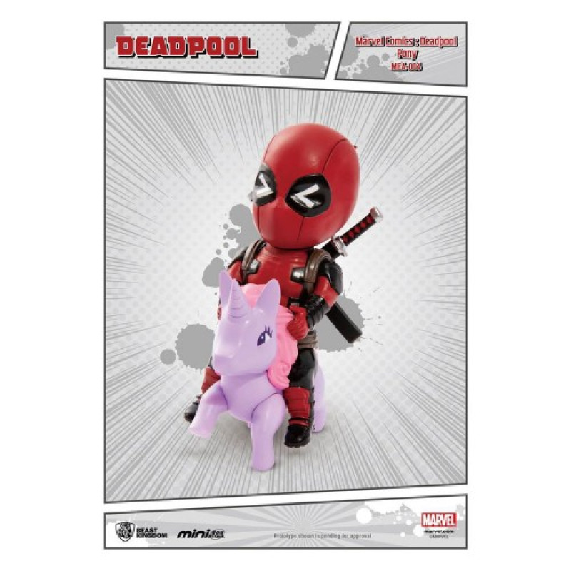 Фигурка Beast Kingdom Marvel Mini Egg Attack - Deadpool Pony