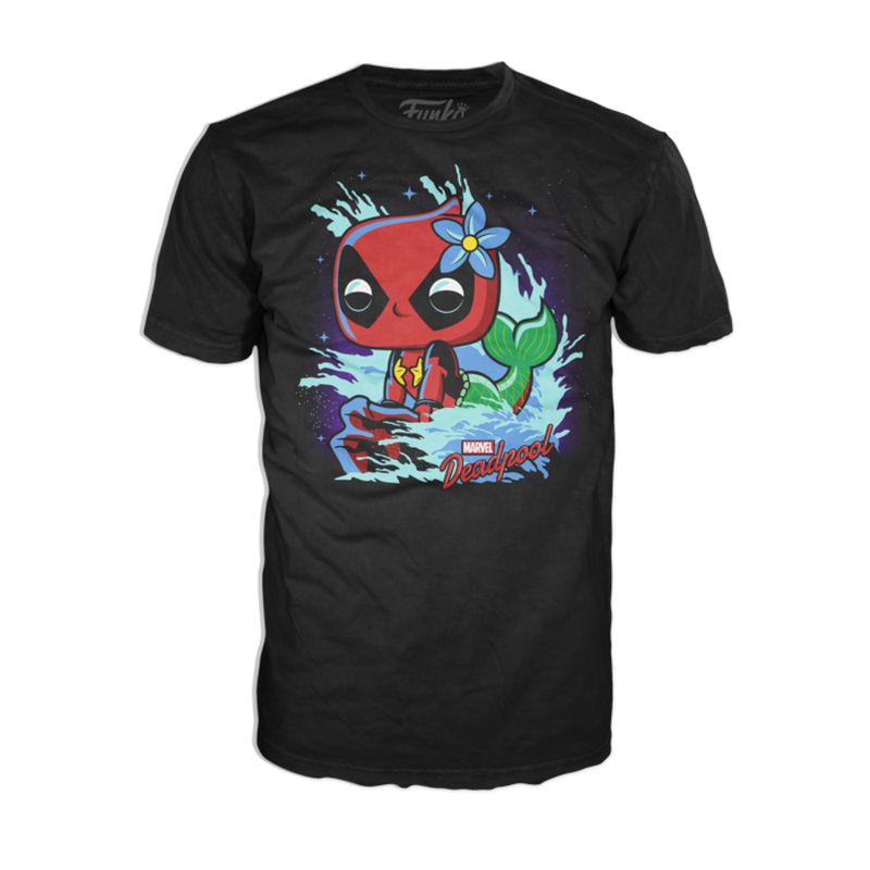 Funko Tee Marvel Deadpool (Mermaid) Box / Коробка Фанко Дэдпул