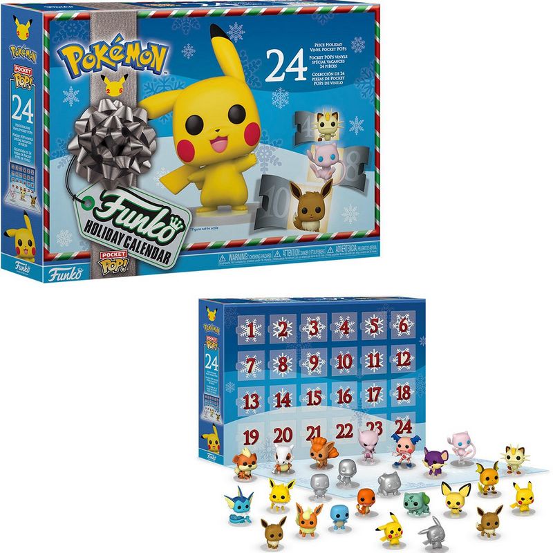Funko Advent Calendar Pokemon Holiday / Фанко Новогодний Календарь Покемон