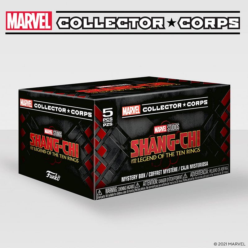 Funko Marvel Collector Corps Shang-Chi / Коробка Фанко Шан-Чи и легенда десяти колец