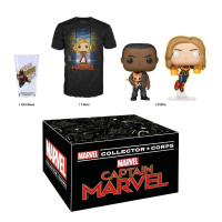 Funko Marvel Collector Corps - Captain Marvel Box / Коробка Фанко Капитан Марвел