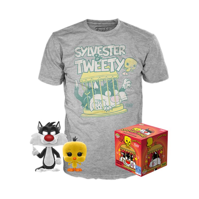 Funko Tee Box Looney Tunes - Sylvester and Tweety / Коробка Фанко Луни Тюнс - Сильвестр и Твитти