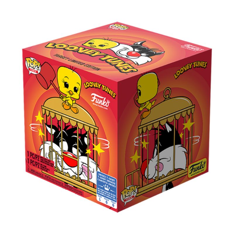 Funko Tee Box Looney Tunes - Sylvester and Tweety / Коробка Фанко Луни Тюнс - Сильвестр и Твитти