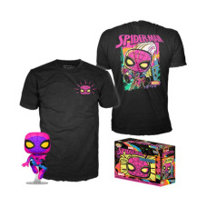 Funko Tee Marvel Black Light Spider-Man Box / Коробка Фанко Человек-паук