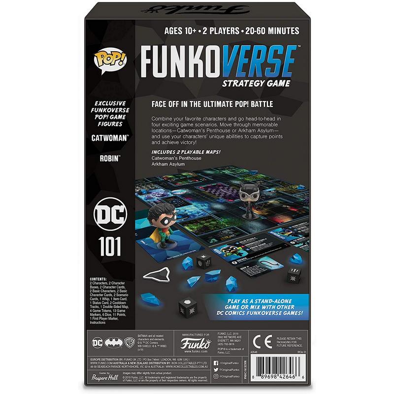 Funko Verse Strategy Game DC 101 / Настольная игра Фанко
