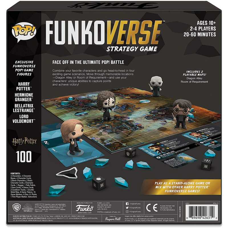 Funko Verse Strategy Game Harry Potter #100 / Настольная игра Фанко: Гарри Поттер 
