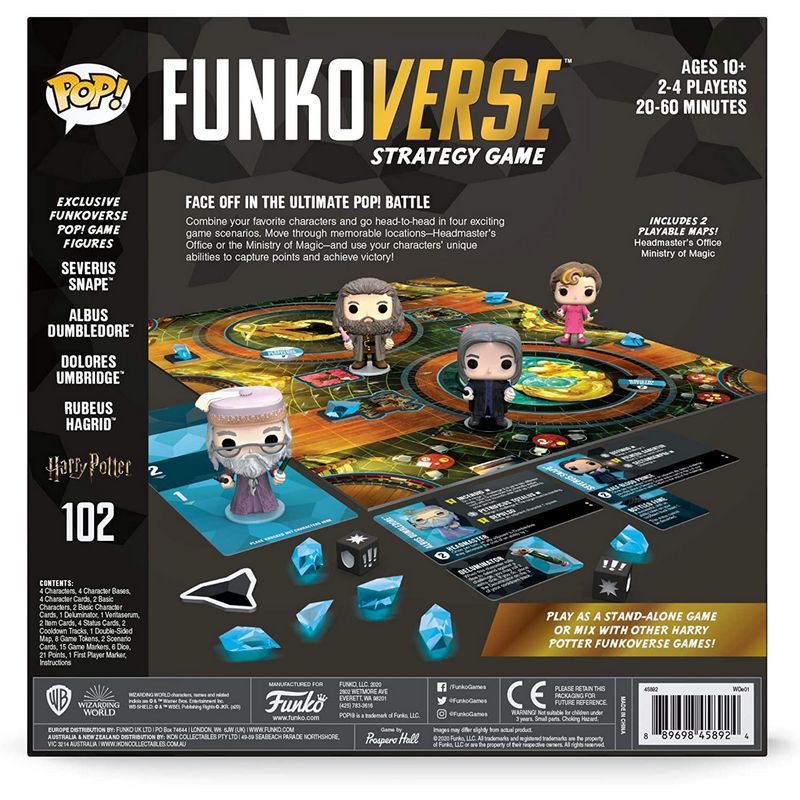 Funko Verse Strategy Game Harry Potter 102 / Настольная игра Фанко Гарри Поттер