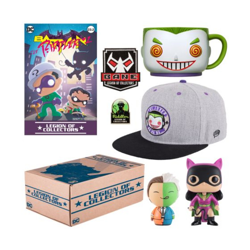 Funko DC Legion of Collectors: Batman Villains Box  / Коробка Фанко: Злодеи Бэтмена