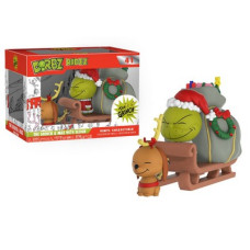 Funko Dorbz Ridez: Dr. Seuss - The Grinch & Max with Sleigh / Фанко: Доктор Сьюз - Гринч и пес Макс