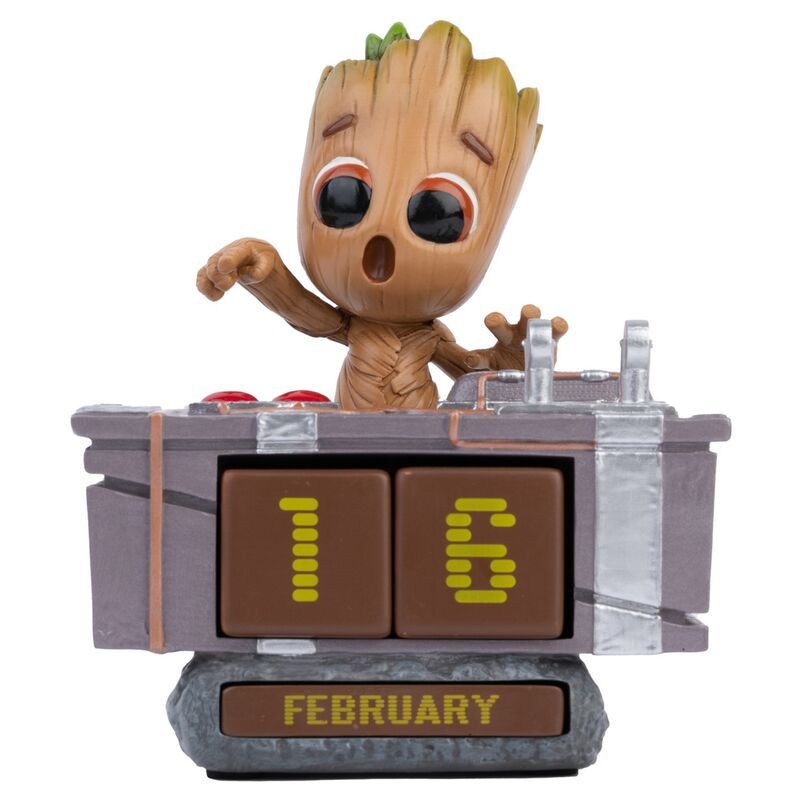 Calendar 3D Perpetual Guardians of the Galaxy Groot Death Button