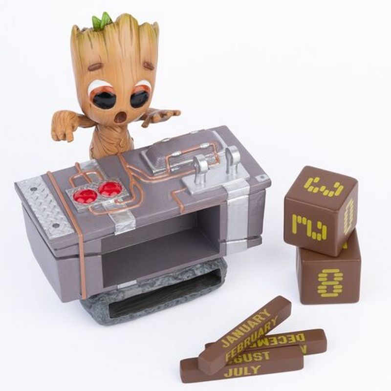 Calendar 3D Perpetual Guardians of the Galaxy Groot Death Button