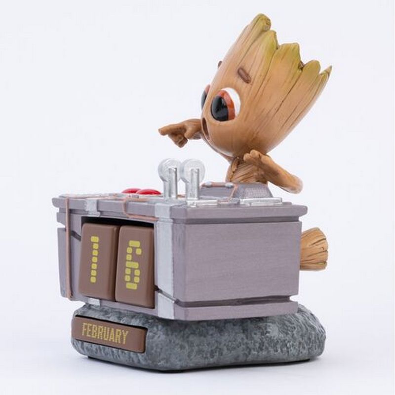 Calendar 3D Perpetual Guardians of the Galaxy Groot Death Button