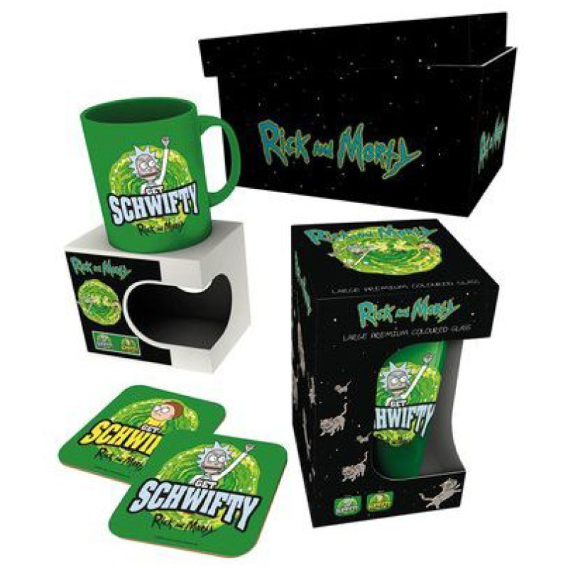Подарунковий набір GB eye Rick and Morty - Get Schwifty