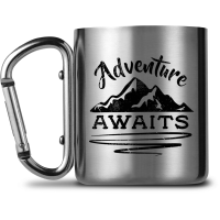 Чашка з карабіном GB eye Adventure Awaits