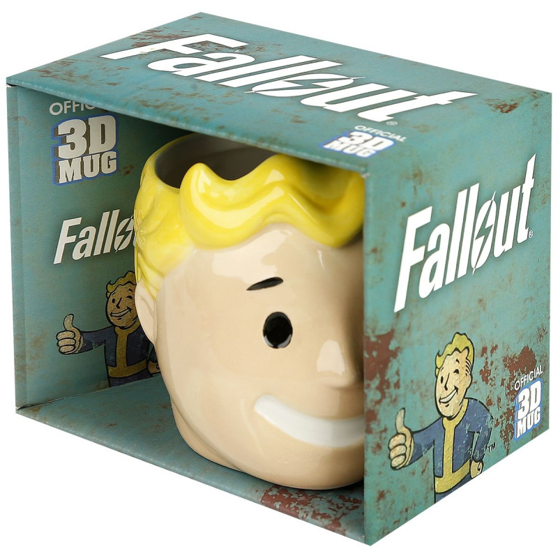 Чашка 3D GB eye Fallout 4 - Vault Boy Mug
