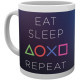 Чашка GB eye Playstation - Eat-Sleep-Repeat Mug