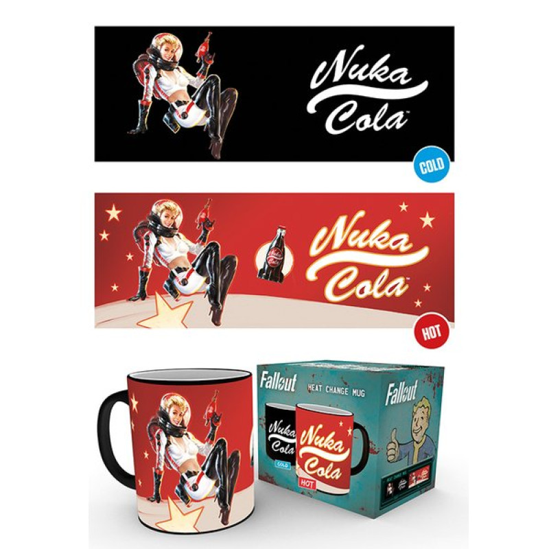 Чашка-хамелеон GB eye Fallout - Nuka Cola Mug