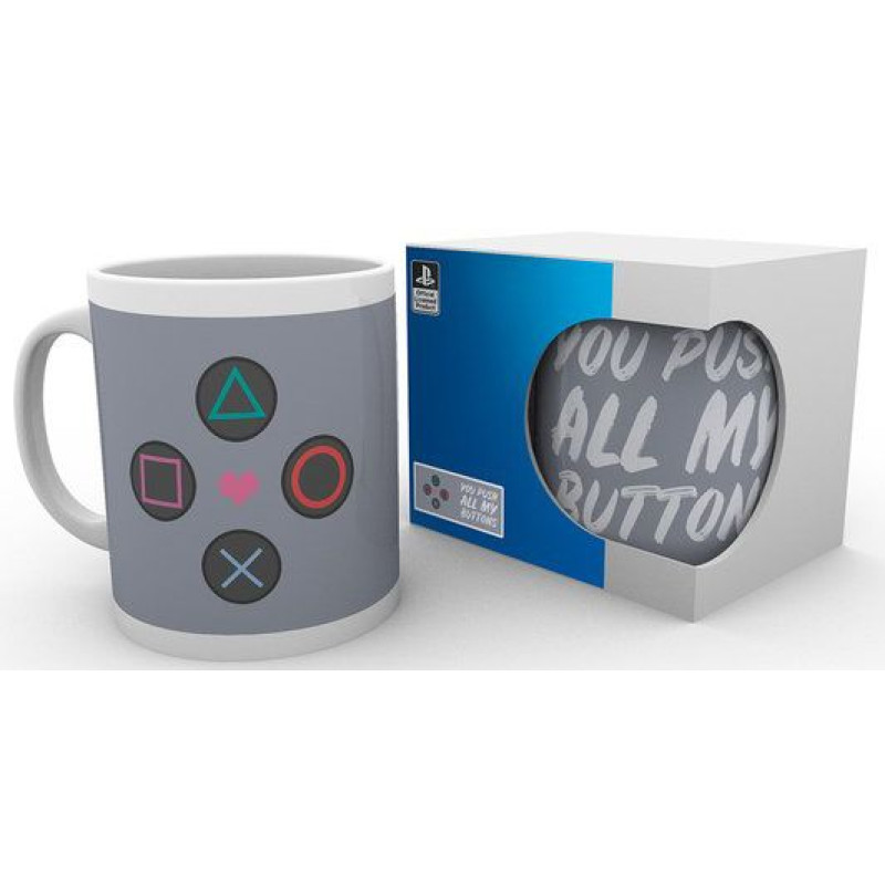 Чашка GB eye Playstation - Push My Buttons Mug