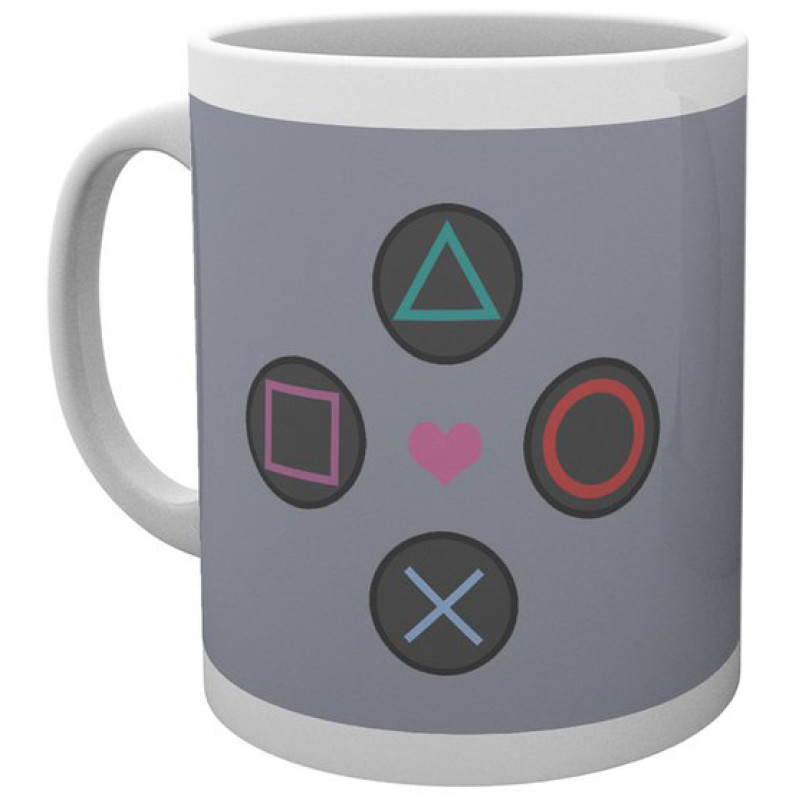Чашка GB eye Playstation - Push My Buttons Mug
