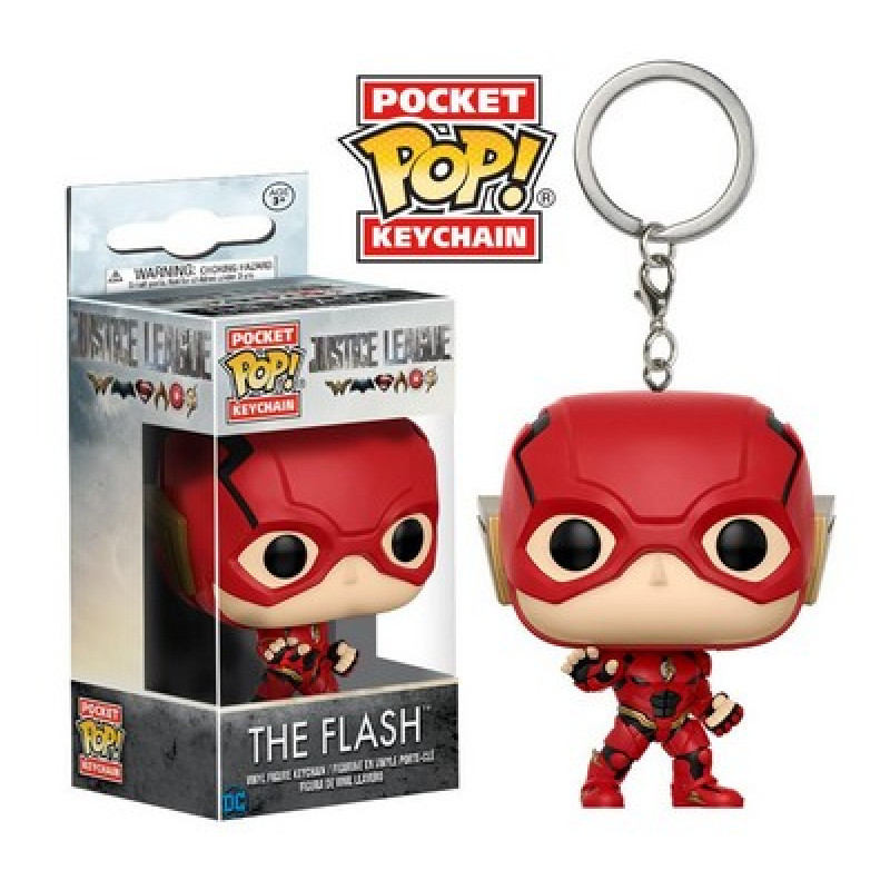 Funko Pocket Pop! Keychain: DC - Justice League - The Flash / Брелок Фанко Поп: Лига справедливости - Флэш