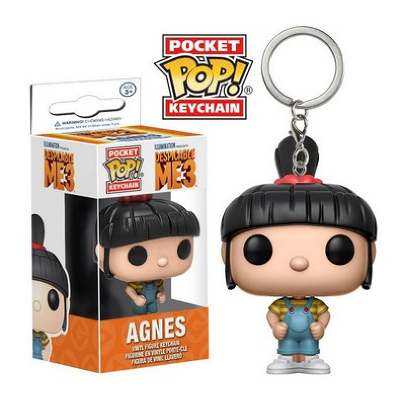 Funko Pocket Pop! Keychain: Despicable Me 3 - Agnes / Брелок Фанко Поп: Гадкий я 3 - Агнес