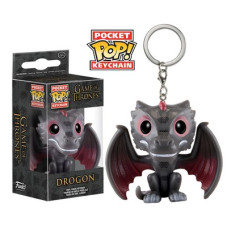 Funko Pocket Pop! Keychain: Game of Thrones - Drogon / Брелок Фанко Поп: Игра престолов - Дрогон