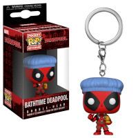 Funko Pocket Pop! Keychain: Marvel - Bathtime Deadpool / Брелок Фанко Поп: Дедпул