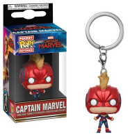 Funko Pop! Keychain: Captain Marvel - Captain Marvel / Брелок Фанко Піп: Капітан Марвел