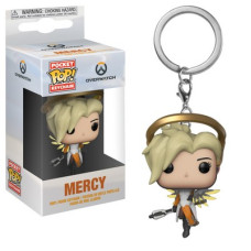 Funko Pocket Pop! Keychain: Overwatch - Mercy / Брелок Фанко Поп Overwatch