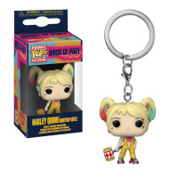Брелок Funko Pop Keychain Birds of Prey - Harley Quinn Boobytrap Battle