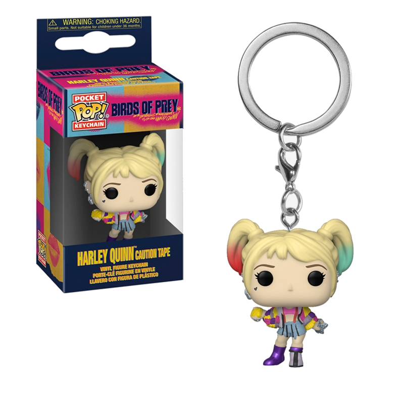 Брелок Funko Pop Keychain Birds of Prey - Harley Quinn Caution Tape