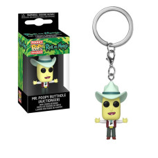 Брелок Funko Pop Keychain Rick and Morty - Mr Poopy Butthole (Auctioneer)