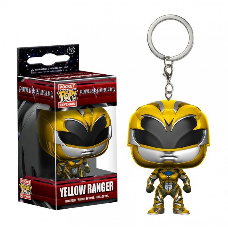 Брелок Funko Pop Keychain Power Rangers - Yellow