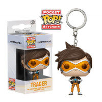 Брелок Funko Pop Keychain Overwatch - Tracer
