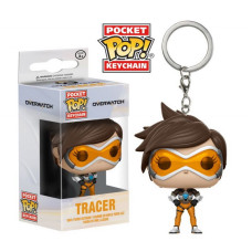 Брелок Funko Pop Keychain Overwatch - Tracer