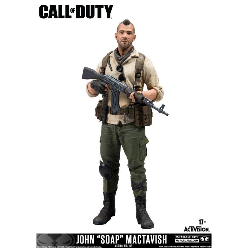 Фигурка McFarlane Call of Duty - Soap (John MacTavish)
