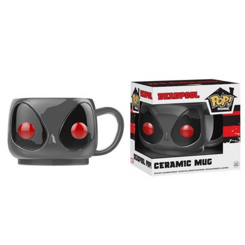 Funko Pop! Home: Gray Deadpool Pop! Ceramic Mug / Керамическая чашка Фанко Поп: Дэдпул