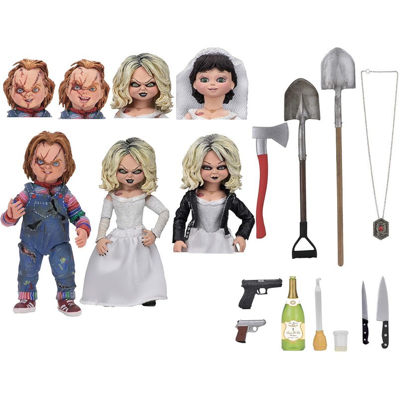 Коллекционная фигурка Neca Bride of Chucky - Chucky and Tiffany