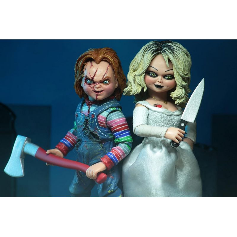 Коллекционная фигурка Neca Bride of Chucky - Chucky and Tiffany