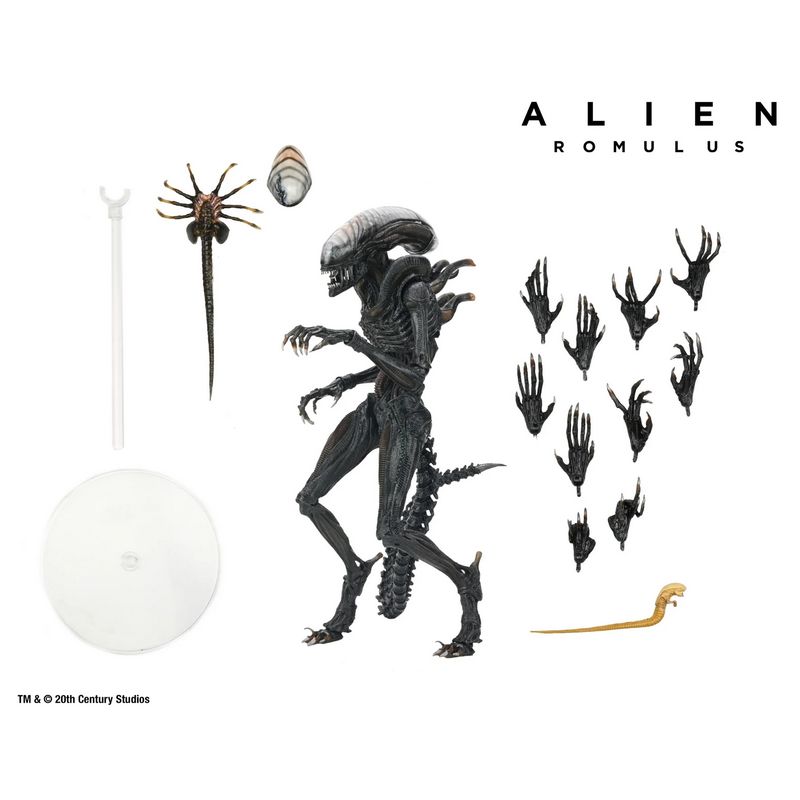 Коллекционная фигурка Neca Alien Romulus Ultimate Scorched Xenomorph