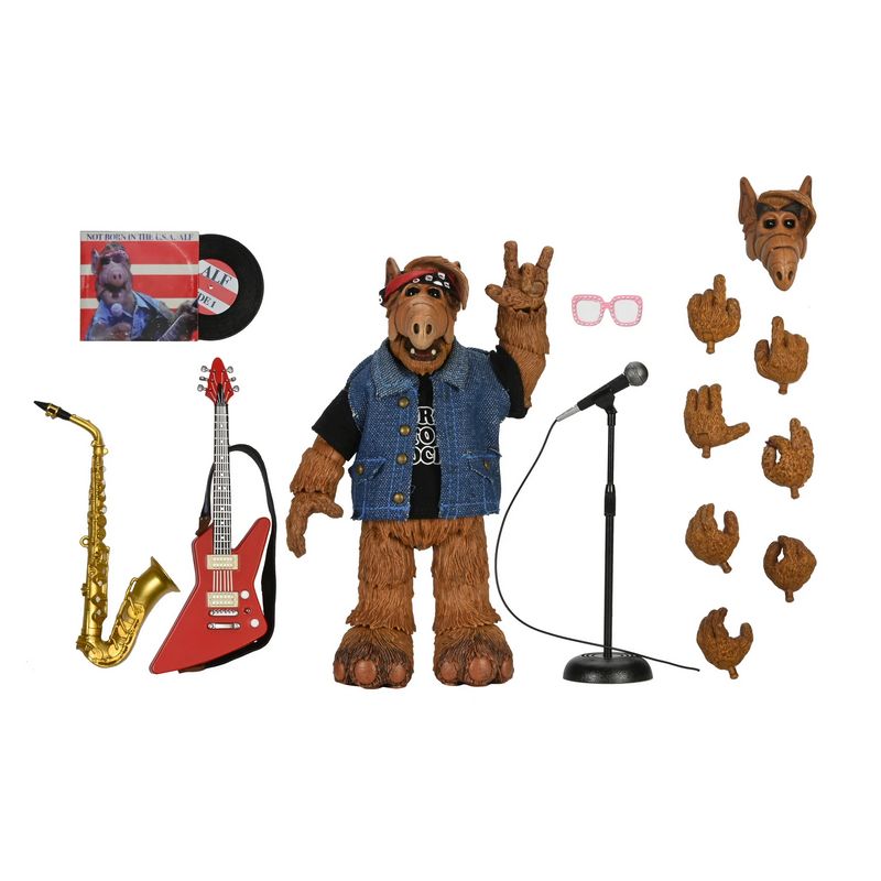 Коллекционная фигурка Neca ALF Ultimate Born to Rock