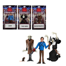 Фигурка Neca Toony Terrors - Ash (Evil Dead 2), The Nun (The Conjuring Universe), Count Orlok (Nosferatu) Series 3