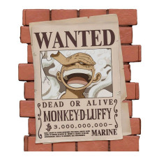 Money Box One Piece Wanted Luffy