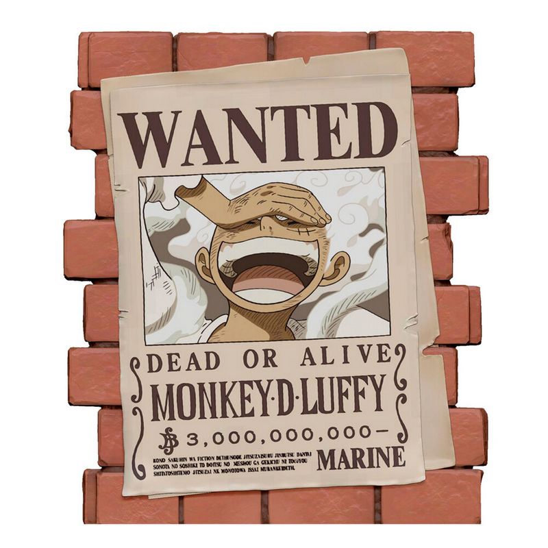 Money Box One Piece Wanted Luffy