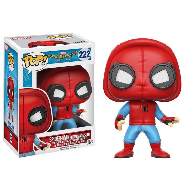 Фигурка Funko Pop Spider-Man Homecoming (Homemade Suit) / Фанко Поп Человек-паук