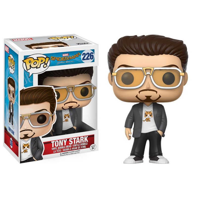 Фигурка Funko Pop Spider-Man Homecoming - Tony Stark / Фанко Поп Человек-паук - Тони Старк 